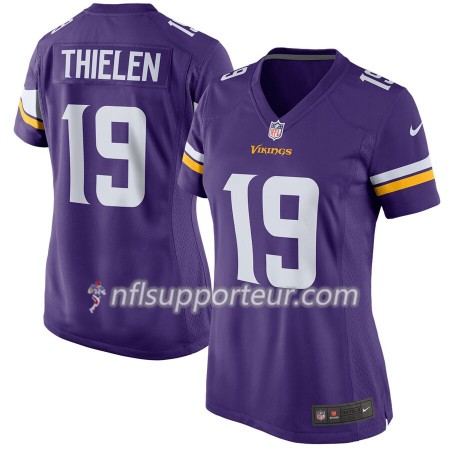 Maillot Femme Minnesota Vikings Adam Thielen 19 Nike Pourpre 